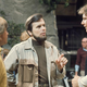 Kurtz talking to Mark Hamill and Harrison Ford on the set of Star Wars.
